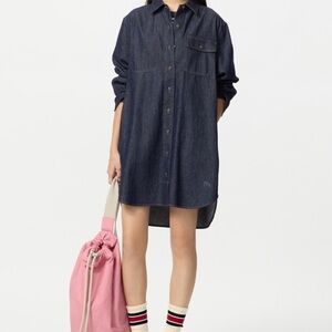 JW Anderson Uniglo Denim shirt dress